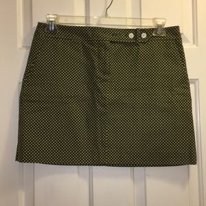 Polka dot J.Crew skirt